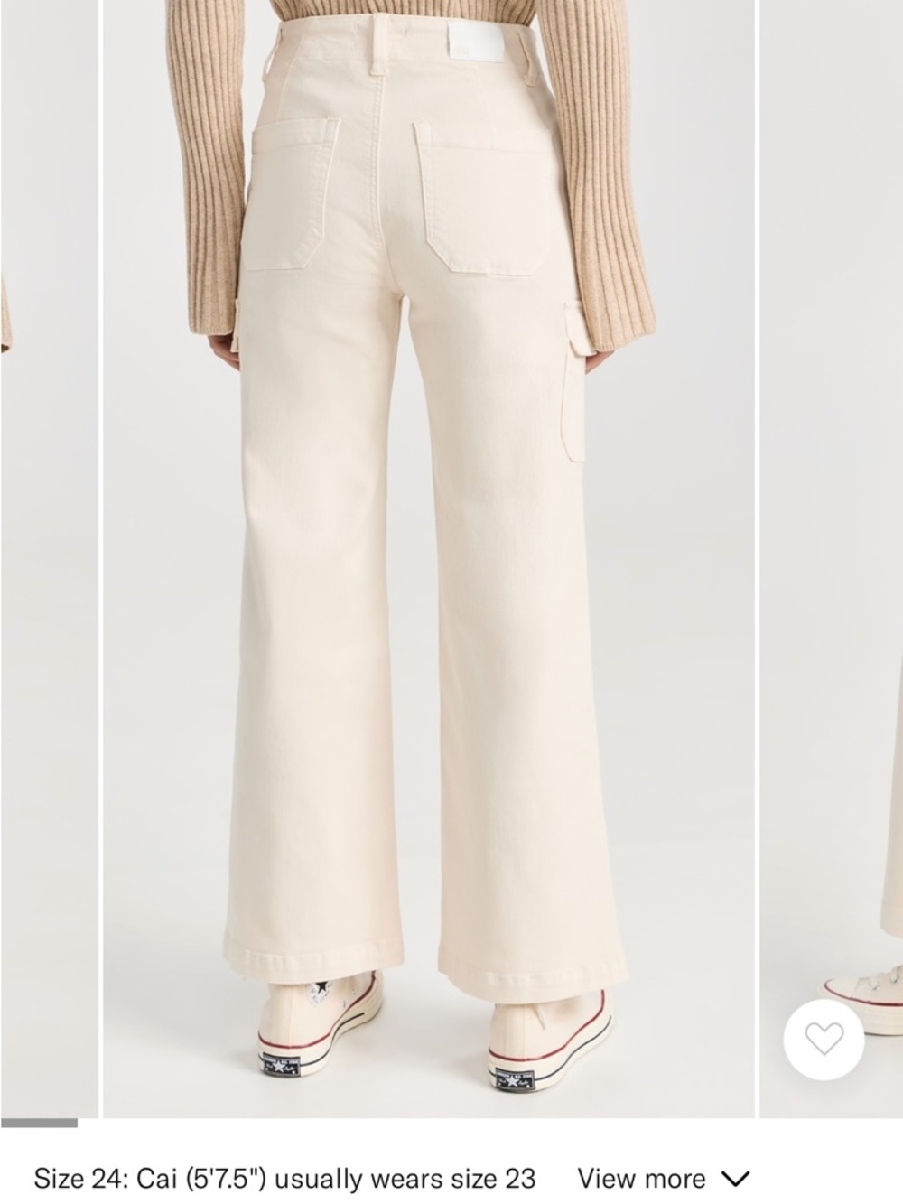 Paige Carly cargo pants sz 29 - Picture 3 of 10